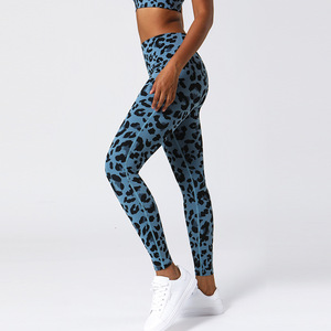 Best Quality Print Reflective Ribbed Seamless High Waist <b>Butt</b> <b>Lift</b> Yoga <b>Leggings</b> - Product Image 4