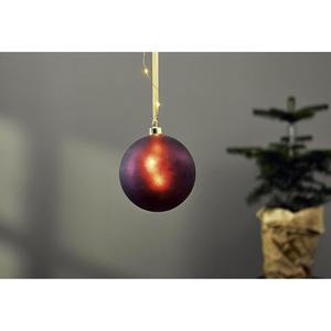STAR TRADING 'Bliss' 18 <b>LEDs</b> Glass <b>Ball</b> Christmas Tree Ornaments - Product Image 3