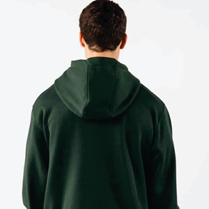 Sweat à capuche d'hiver pour homme, de haute qualité, couleur personnalisée, manches longues, surdimensionné, confortable, 100% coton molletonné, pour adultes - Product Image 5