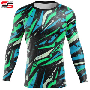 Camiseta Deportiva Sublimada Personalizada de Manga Larga para Hombre, Ropa Deportiva de Poliéster Premium para Adultos, Slider Sports 220g, Servicio OEM - Product Image 3