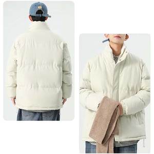 Nouvelles vestes parka en polaire imperméable à capuche réglable pour hommes, vêtements de travail pour hommes, vestes de luxe gonflées - Product Image 5