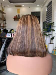 Extensions de cheveux humains vierges vietnamiens Remy, cuticules alignées, lisses comme des baguettes, tissage double trame, toutes couleurs - Product Image 6