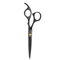 MACLURA Ciseaux de coupe de cheveux en acier chirurgical Ciseaux amincissants pour coiffeur avec poignées multicolores Outil de beauté à pointe de lame tranchante