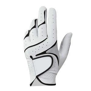 Guantes de golf de cuero genuino de la mejor calidad Diseño único Transpirable Características duraderas Fábrica Producción al por mayor Piel de oveja - Product Image 2