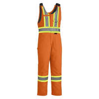 Combinaison de travail haute visibilité, ignifuge, antistatique, imperméable, fluorescente, thermique, respirante et réfléchissante