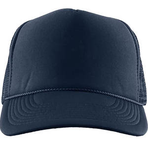 Chapeaux de camionneur en maille Casquettes Fournisseurs Casquette vintage en maille de coton lavé Chapeaux Casquette de camionneur en détresse personnalisée avec patch Style bouffant OEM - Product Image 2