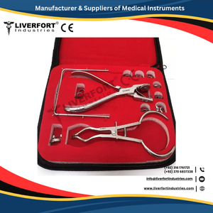 Alicates perforadores dentales con certificación CE, abrazaderas de presa de goma, kit de endodoncia, equipo de tratamientos médicos quirúrgicos - Product Image 5