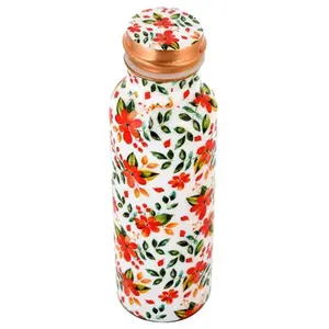 Trending Supplies Ayurveda Prove Botellas de agua de cobre (rojo)-Gran capacidad Smart Modern Design Business Use Drinkware - Product Image 4