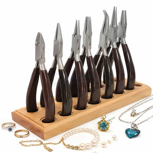 Professional <b>Bent</b> <b>Nose</b> <b>Pliers</b> Stainless Steel Precision Tool for Jewelry Making Beading Wire Wrapping Craft Repair Work - Product Image 6