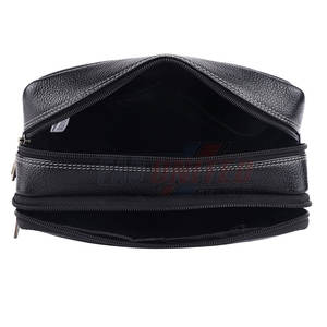 Chic Vintage Ladies Cosmetic Bag Petite pochette en cuir avec fermeture à glissière sécurisée réutilisable - Product Image 6