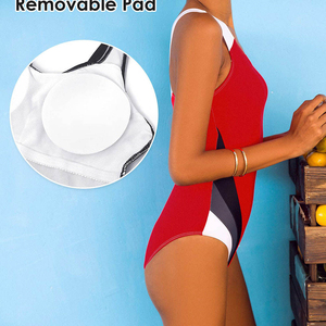 Nouveau une pièce taille haute pleine longueur Sexy Push maillots de bain femmes imprimé maillot de bain respirant séchage rapide été Fitness ensemble - Product Image 6