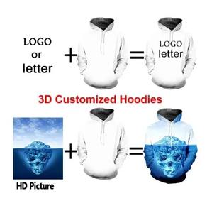 เสื้อฮู้ดผ้าฝ้ายแบบสวมหัวมีฮู้ดสำหรับผู้ชายเสื้อมีฮู้ดซักแบบสวมโลโก้ออกแบบได้ตามต้องการ - Product Image 6