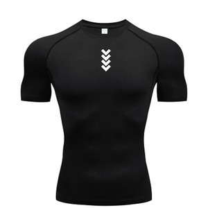 Compression <b>Shirt</b> Men Fitness Gym Sport <b>Tights</b> Running <b>T</b>-<b>Shirt</b> Rashgard Tops Tee Quick Dry Short Sleeve <b>T</b>-<b>Shirt</b> For Men 850 - Product Image 5