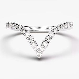 Anillos de Compromiso de Oro Sólido de 14K/18K con Diamantes Cultivados en Laboratorio con Certificación IGI CVD HPHT para Mujer, Joyería Fina - Product Image 6