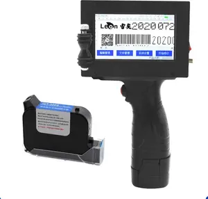 Imprimante à jet d'encre portable Imprimante QR USB à jet d'encre d'étiquettes Machine de codage automatique à eau série