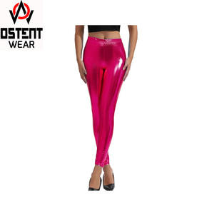 Short en cuir sur mesure pour hommes et femmes dernier style fermeture éclair couleur violette short au genou pour hommes et femmes - Product Image 4