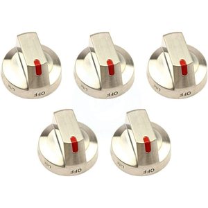 5 Perillas de Control de Quemador DG64-00473A para Horno Samsung, Modelos Compatibles NX58F5700WS NX58H5600SS NX58H5650WS - Uso Doméstico - Product Image 1