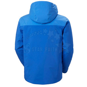 Nouvelle arrivée : veste de ski à capuche avec logo sur le devant, doublure douce, écologique, respirante, veste d'hiver pour la neige, personnalisable, haute qualité - Product Image 2