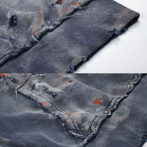 Sudadera con Capucha para Hombre, Personalizada, de Invierno, Estilo Desgastado, de Algodón French Terry, de Alta Calidad - Product Image 4