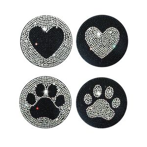 Halloween Design Handcraft <b>Beaded</b> Embroidery 4 Set <b>Coaster</b> Unique Cuteness Stylish And Fancy Premium elegant <b>coaster</b> design - Product Image 3