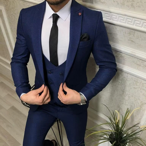 Traje de Hombre, Corte Entallado, Traje de Vestir Formal de Alta Calidad para Hombre, Modelo Clásico Regular, Nuevo Diseño, Corte Regular - Product Image 1