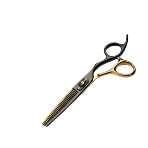 Tijeras de corte de pelo de peluquero de adelgazamiento profesional de alta calidad, juego de tijeras de peluquería de Material de acero inoxidable de alta calidad - Product Image 1