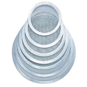 Direct Factory Prices Available Aluminum Alloy Crisper <b>Tray</b> <b>Pizza</b> Pan With Holes for Home Restaurant Baking Screen Tool - Product Image 5