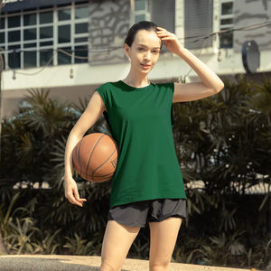 Ultifresh Débardeurs de sport unisexes pour la salle de sport, style hip-hop, tricotés, 100% polyester, respirants, évacuant l'humidité, broderie 3D, col rond - Product Image 5