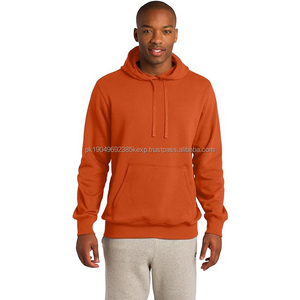 เสื้อฮู้ดดี้ผู้ชายแบบกำหนดเอง ปักลาย กระเป๋าผ้าฝ้าย เสื้อฮู้ดดี้ขายส่ง พิมพ์โลโก้สำหรับผู้ชาย ผ้าฝ้าย 100% - Product Image 4