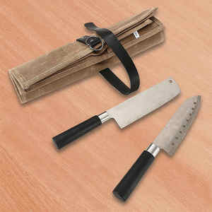 Custom Durable <b>Canvas</b> Professional Knives Bag Chef <b>Roll</b> Knife Bag - Product Image 6