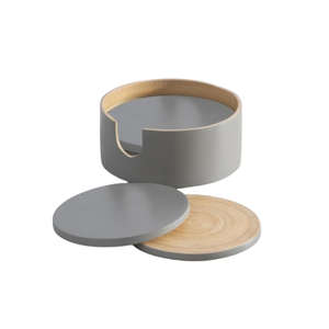 Dessous de verre en bambou filé fait à la main les plus vendus pour boisson avec support pour Table basse matériaux durables en gros du Vietnam - Product Image 2