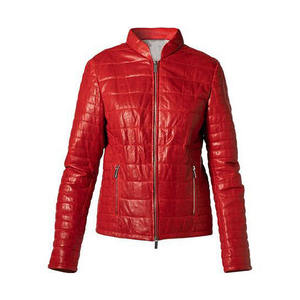 แจ็กเก็ตหนังแกะเนื้อนุ่มใส่สบายสำหรับผู้ชายปกตั้งดีไซน์ที่ดีที่สุดไม่เหมือนใครสำหรับฤดูหนาวตามความต้องการส่วนบุคคล - Product Image 1