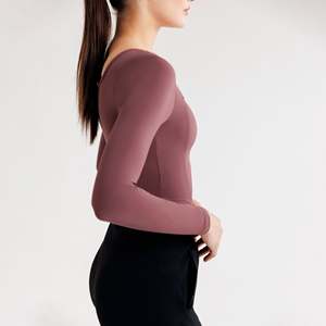 Haut Aurora en marron avec fonction respirante - Product Image 4