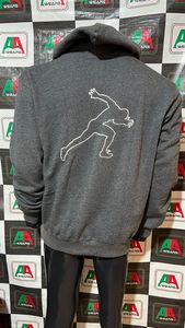 Pakistan fait en gros Logo personnalisé hommes noir mode à manches longues blanc pull à capuche en coton grandes tailles gamme de prix abordable - Product Image 6