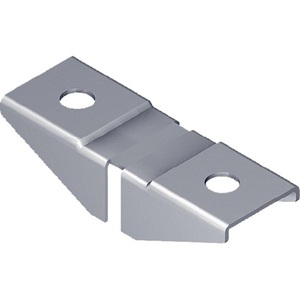11612 Soporte de acero niquelado de doble cara con clip, sistema de elementos de tarjeta SB de 12 piezas, versión de doble cara - Product Image 1