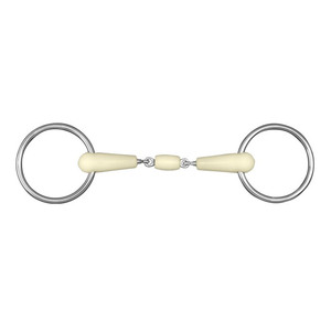Filete de anillo suelto de doble articulación ecuestre de alta calidad Joxar para montar a caballo - Product Image 2