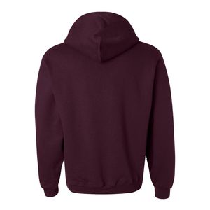 Sweat-shirt à capuche en polaire rouge pour homme, coupe régulière, décontracté, couleur unie, avec poche, pour l'automne - Product Image 5