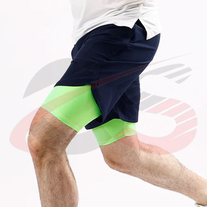Workout Fitness Athlétique Respirant Hommes Compression Shorts Quick Dry Sportswear Compression Shorts Pour Adultes - Product Image 3