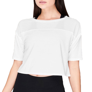 <b>Women's</b> Summer Fitness Sports Crop Top Lightweight Cotton T-<b>Shirts</b> Luxury Crop Top <b>for</b> <b>Women</b>-Wholesale - Product Image 6