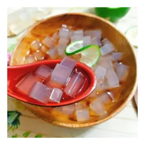 Melhor Preço Saboroso Nata De Coco Geléia De Coco Snack Refrigerantes Ajustável Preço Razoável Enlatado Nata De Coco Star Shape