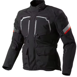 Chaqueta de motocicleta textil impermeable personalizada para hombre Protección de armadura CE Transpirable y a prueba de viento Opciones de talla grande - Product Image 4