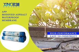 XINC Hot Sale 3.5mm Sand Surface APP Modified Asphalt Waterproof Membrane Waterproofing For Roof