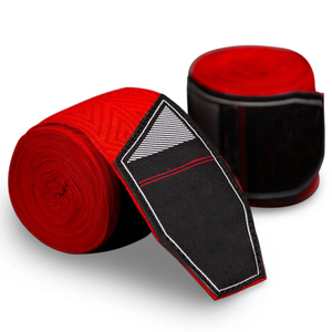 Envolturas de mano de boxeo de alta calidad hechas a medida vendajes de mano rápidos elásticos con impresión de logotipo personalizado - Product Image 2