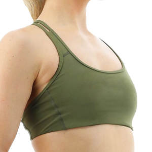 สปอร์ตบรามีสไตล์และใช้งานได้จริงวัสดุแห้งเร็วตาข่ายระบายอากาศได้ดีและมีการออกแบบที่รองรับแรงกระแทกสูง - Product Image 5