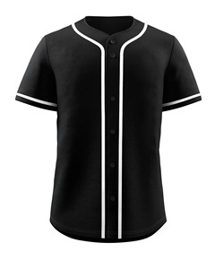 Maillot de baseball Maillots de baseball personnalisés Années 90 Street Hip-Hop Uniforme de softball absorbant la sueur Cardigan à manches courtes Baseball - Product Image 2