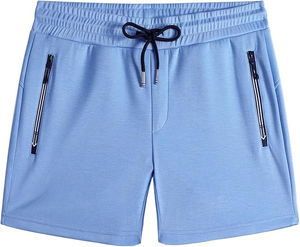 Short de course athlétique pour hommes de la meilleure qualité pour hommes Short de sport à séchage rapide et à cordon avec poches zippées - Product Image 2