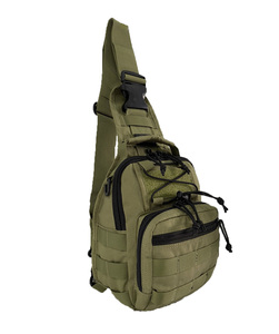 Night Stalker Tactical 1000D PU2 Bolso de hombro de poliéster impermeable Logotipo personalizado Cierre de cremallera Diseño de moda Vietnam - Product Image 1