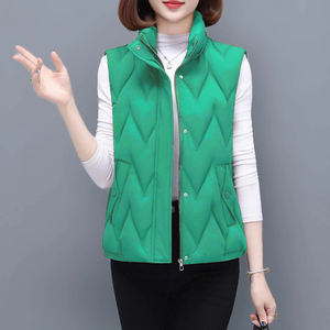 Chaleco acolchado ligero con cremallera para exteriores, reversible, de alta calidad, a prueba de viento, chaleco acolchado, chaqueta, uso exterior, superventas - Product Image 3