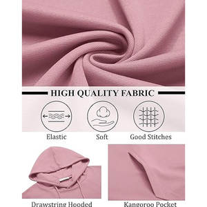 Tri-blend <b>Lightweight</b> <b>Hoodies</b> Plain Oversized Heavyweight 480GSM Men With Private Label <b>Hoodies</b> - Product Image 5