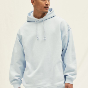 Sweat à capuche zippé d'hiver pour homme, personnalisé avec logo, respirant, écologique, imperméable, uni, en polyester/coton, tendance - Product Image 6
